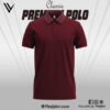 Premium PK Cotton Polo Shirt Maroon