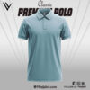 Premium PK Cotton Polo Shirt Sky Blue