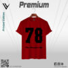 Mens Premium Typog raphy Printed T-shart