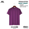 Mens Premium Solid T-Shirt – Purple
