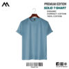 Mens Premium Solid T-Shirt – Sky-Blue